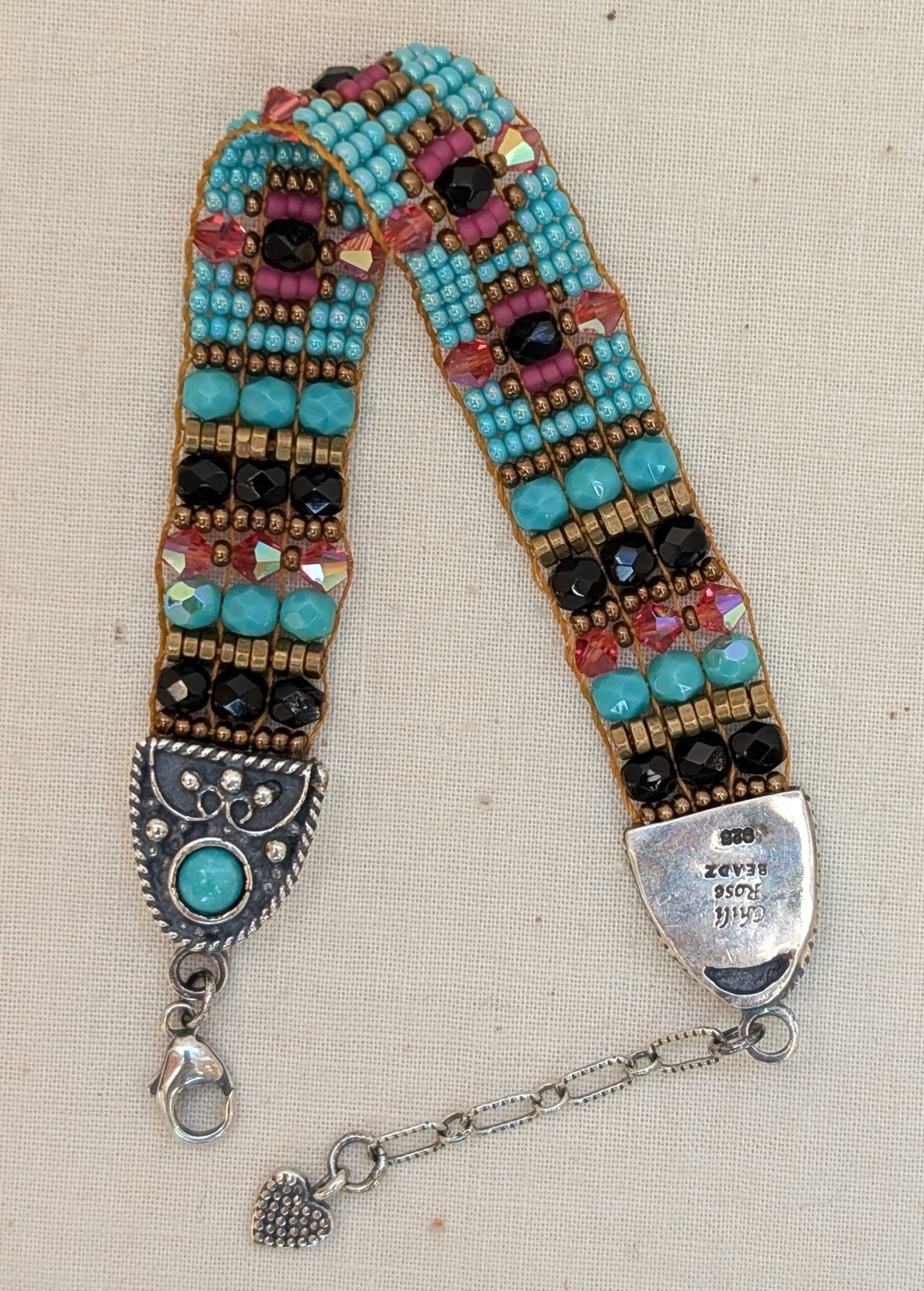 "Sweet Dreams" Chili Rose bracelet by Adonnah Langer