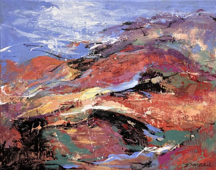 "The earth sings in time" by Barbara McCulloch