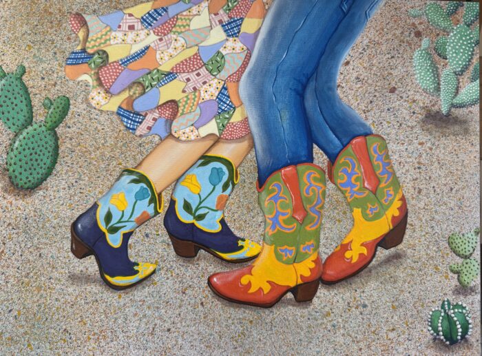 "Crazy Quilt" by Elizabeth Hahn