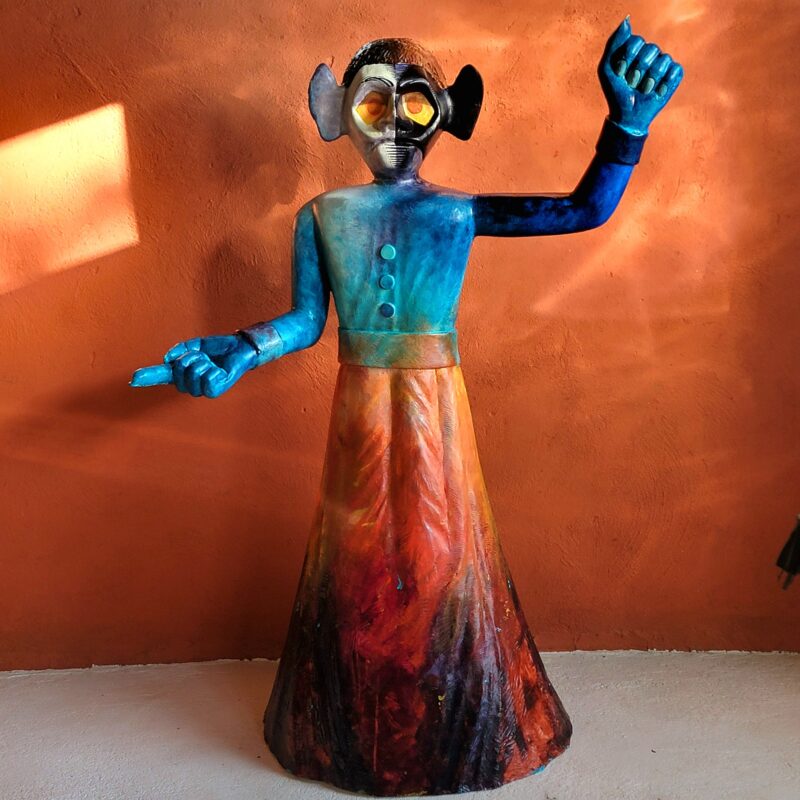 Zozobra Art Collaboration by Bouchra Belghali and William Rotsaert Art Is Gallery