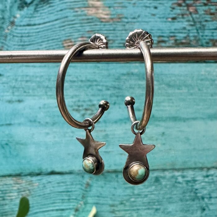 Star Hoop Earrings" by Shasta Brooks