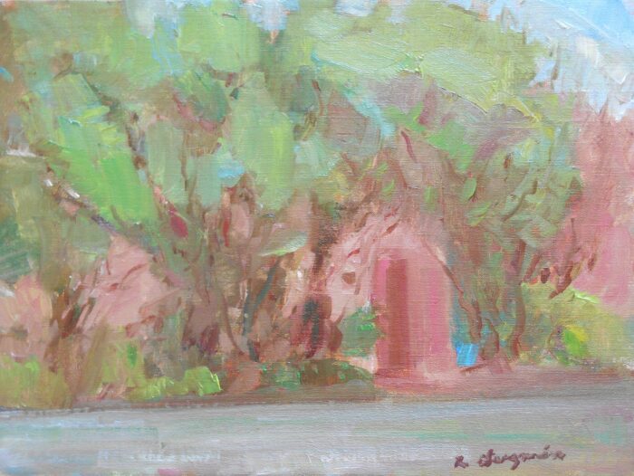 "Pink Adobe" by Richard Guzman - Image 2