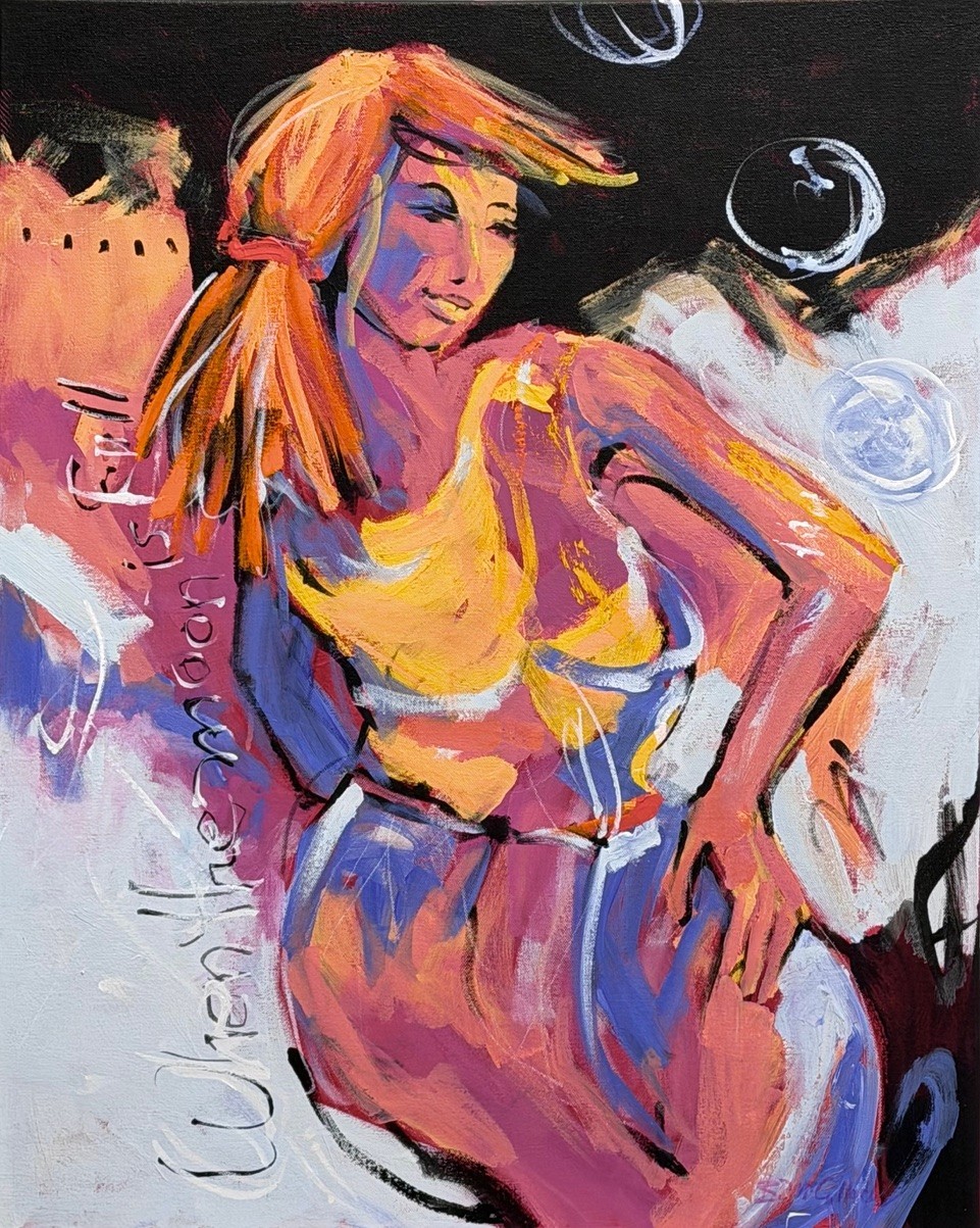 "When the Moon is Full" by Barbara McCulloch